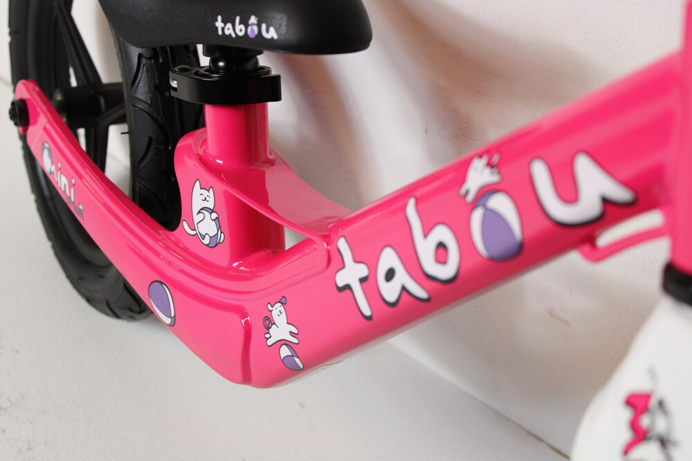 Tabou Mini Run 12" Springcykel Rosa